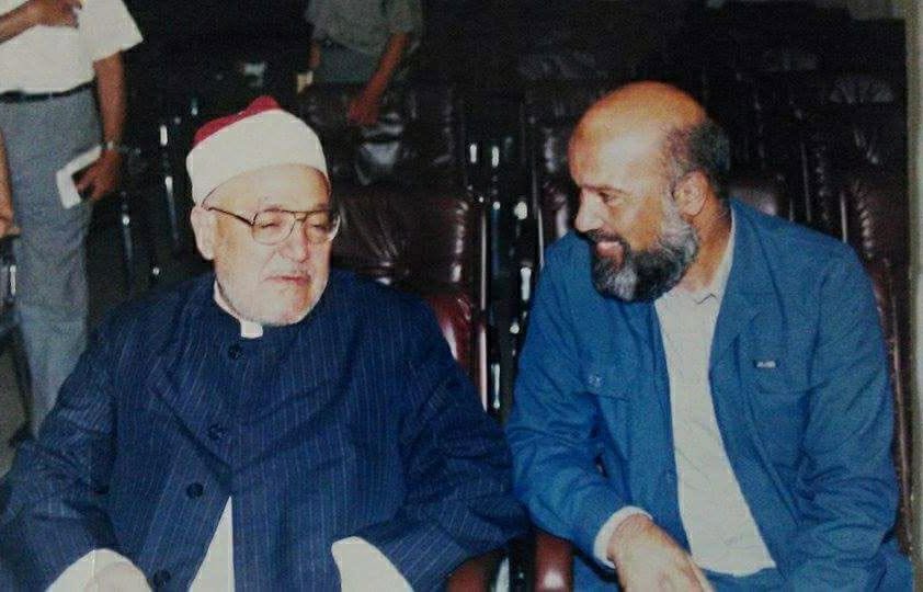 في عزاء الشيخ محمد الغزالي